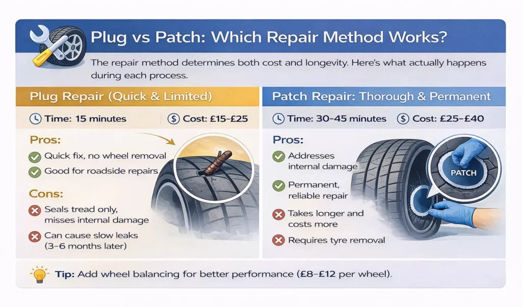 patch-vs-plug-repairing-method